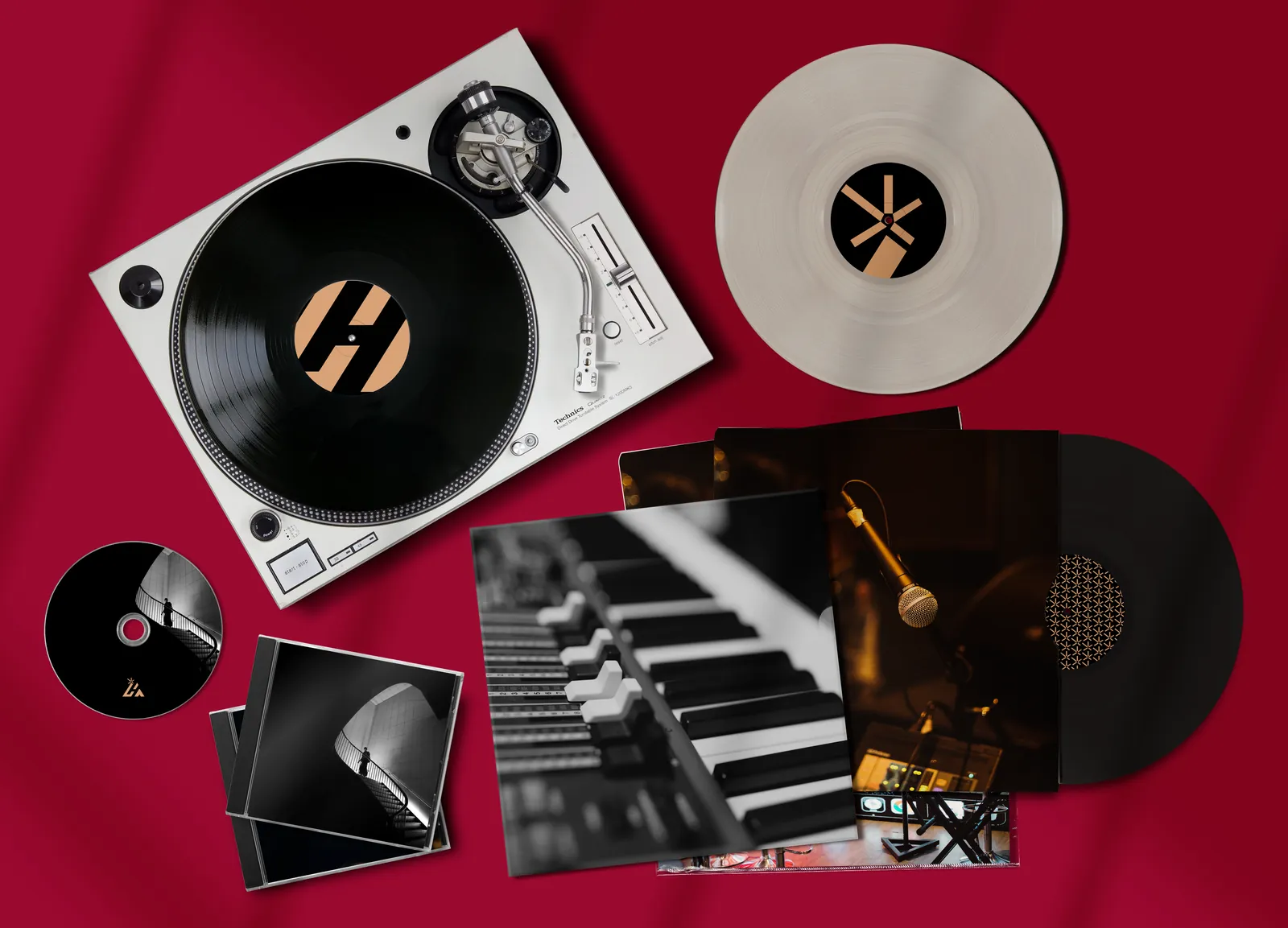 LightHill vinyl record and sleeve